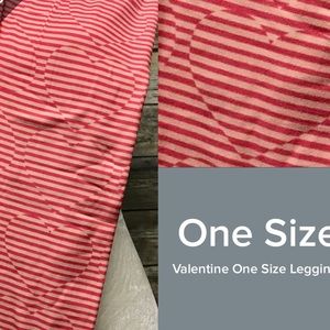 LuLaRoe Valentine OS Leggings